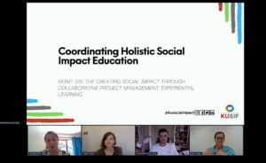 Coordinating Holistic Social Impact Education