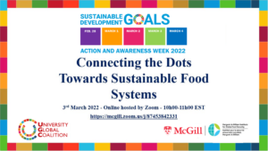 Connecting the Dots Towards Sustainable Food Systems (SDG Week 2022)