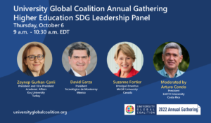 Higher Education SDG Leadership Panel (2022)