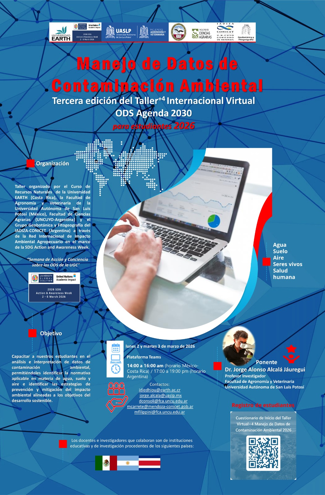 Third Edition of the International Virtual Workshop on Environmental Pollution Data Management within the Framework of the 2030 Agenda for Sustainable Development (SDGs)